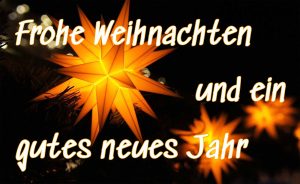 Frohe Weihnachten und ein gutes neues Jahr 2026